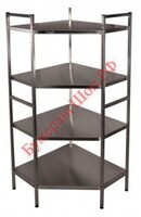 Стеллаж модульный угловой СМУ-8/4Н - БумерангШоп.РФ - Всё для торговли и общепита