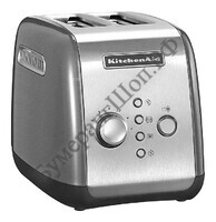Тостер KitchenAid 5KMT221ECU серебряный медальон - БумерангШоп.РФ - Всё для торговли и общепита