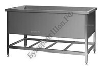 Ванна моечная ТММ ВМС-Н 1 секц. (1540х870х870) - БумерангШоп.РФ - Всё для торговли и общепита