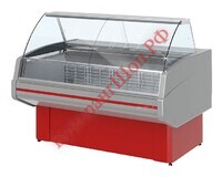 Витрина морозильная Golfstream Двина CS 120 ВН красная - БумерангШоп.РФ - Всё для торговли и общепита