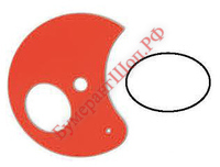 Форма для насадки для гамбургеров Sirman LF2039282O для FORMAT M (овал 96x115 мм) - БумерангШоп.РФ - Всё для торговли и общепита