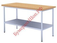 Стол кондитерский СК-П-1500.800-02 (СК-2/1500/800Д) (островной) - БумерангШоп.РФ - Всё для торговли и общепита