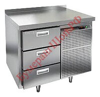 Стол холодильный HICOLD GN 3 BR3 TN - БумерангШоп.РФ - Всё для торговли и общепита