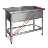 Ванна моечная сварная Финист ВМН-2 (1200х700х860) - БумерангШоп.РФ - Всё для торговли и общепита