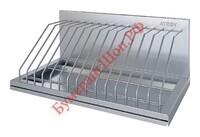 Полка кухонная для крышек ATESY ПКК-С-600.350-15-02 - БумерангШоп.РФ - Всё для торговли и общепита