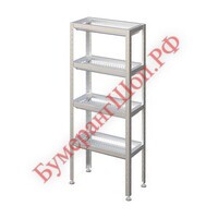 Стеллаж кухонный для тарелок СКТ-Б-1200-02 (СКТ-1200-Э) - БумерангШоп.РФ - Всё для торговли и общепита