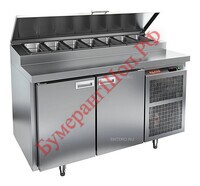 Стол для пиццы HICOLD PZ2-11/GN (1/6) - БумерангШоп.РФ - Всё для торговли и общепита