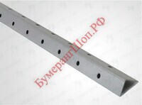 Стойка угловая для кухонного стеллажа 2500 "Стандарт", полимер RAL 7035 - БумерангШоп.РФ - Всё для торговли и общепита