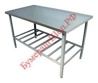 Стол производственный VIATTO СР-2/1500/600-ЮТ-Э - БумерангШоп.РФ - Всё для торговли и общепита