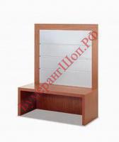 Витрина открытая с экономпанелью 1040х460х1400 мм - БумерангШоп.РФ - Всё для торговли и общепита