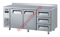 Стол холодильный Turbo air KWR18-3D-3 750 мм - БумерангШоп.РФ - Всё для торговли и общепита
