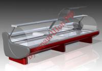 Холодильная витрина Lida BRIZ U 1,5 (-8…+8 C) (встройка) - БумерангШоп.РФ - Всё для торговли и общепита