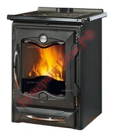 Отопительно-варочная печь La Nordica Cucinotta черная - БумерангШоп.РФ - Всё для торговли и общепита