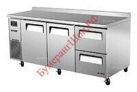 Стол холодильный Turbo air KWR18-2D-2 700 мм - БумерангШоп.РФ - Всё для торговли и общепита