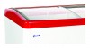 Ларь морозильный Снеж МЛГ-250 красный глянец - БумерангШоп.РФ - Всё для торговли и общепита