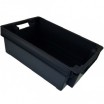 Ящик пластиковый мясной 35 л (черный) - БумерангШоп.РФ - Всё для торговли и общепита