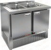 Стол холодильный для салатов HiCold SLE3-11GN (без крышки) - БумерангШоп.РФ - Всё для торговли и общепита