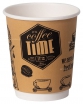 Стакан бумажный Классика-Опт 250 мл Coffee Time - БумерангШоп.РФ - Всё для торговли и общепита