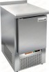 Стол холодильный HiCold GNE 1/TN (полипропиленовая столешница) - БумерангШоп.РФ - Всё для торговли и общепита