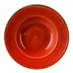 Салатник с бортом Churchill Stonecast 24 см (красный) - БумерангШоп.РФ - Всё для торговли и общепита