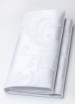Салфетка Astinn Barocco Scandinavia (белая) 45x45 см (подгиб 2 см) - БумерангШоп.РФ - Всё для торговли и общепита
