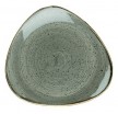 Тарелка сервировочная треугольная Churchill Stonecast 31,1 см (серая) - БумерангШоп.РФ - Всё для торговли и общепита