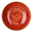 Салатник Churchill Stonecast 24,8 см (красный) - БумерангШоп.РФ - Всё для торговли и общепита