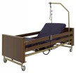Кровать медицинская электрическая Med-Mos YG-1 (КЕ-4024М-21) коричневая с РУ - БумерангШоп.РФ - Всё для торговли и общепита