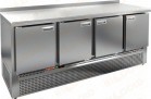 Стол холодильный HiCold SNE 1111/TN (полипропиленовая столешница) - БумерангШоп.РФ - Всё для торговли и общепита