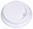 Крышка для стакана Атлас-Пак 90 мм белый c носиком new - БумерангШоп.РФ - Всё для торговли и общепита