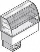 Встраиваемый прилавок-витрина для холодных блюд Emainox I76VV2RPR3 - БумерангШоп.РФ - Всё для торговли и общепита