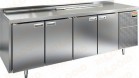 Стол холодильный для салатов HiCold SL1-1111GN - БумерангШоп.РФ - Всё для торговли и общепита