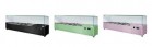 Настольная холодильная витрина ToppingBox НХВсп-5 (с прямоугольным стеклом) - БумерангШоп.РФ - Всё для торговли и общепита