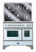 Электрическая плита с духовым шкафом ILVE MDE-100-E3 - БумерангШоп.РФ - Всё для торговли и общепита