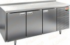 Стол холодильный HiCold GN 111/TN (полипропиленовая столешница) - БумерангШоп.РФ - Всё для торговли и общепита