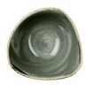 Салатник треугольный Churchill Stonecast 18,5 см (серый) - БумерангШоп.РФ - Всё для торговли и общепита