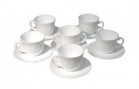 Сервиз чайный на 6 персон Arcopal Trianon 280 мл (стеклокерамика) - БумерангШоп.РФ - Всё для торговли и общепита