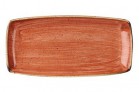 Блюдо прямоугольное Churchill Stonecast 29,5х15 см (красное) - БумерангШоп.РФ - Всё для торговли и общепита