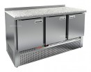 Стол холодильный HICOLD SNE 111/TN камень - БумерангШоп.РФ - Всё для торговли и общепита