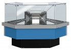 Витрина холодильная Golfstream Двина QV УН90 ВС синяя - БумерангШоп.РФ - Всё для торговли и общепита