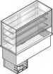 Встраиваемый прилавок-витрина для холодных блюд Emainox I7VVQPA3RPR4 - БумерангШоп.РФ - Всё для торговли и общепита