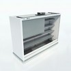Пристенный стеллаж холодильный ВПВ С 1,01-4,40 (Italfrigo Liguria 2150 Д) - БумерангШоп.РФ - Всё для торговли и общепита