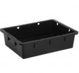 Ящик пластиковый сырково-творожный 22 л (черный) - БумерангШоп.РФ - Всё для торговли и общепита
