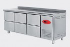 Холодильный стол Fornazza (600 л, 6 ящиков) - БумерангШоп.РФ - Всё для торговли и общепита