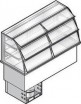 Встраиваемый прилавок-витрина для холодных блюд Emainox I7VVC2RVR3 - БумерангШоп.РФ - Всё для торговли и общепита