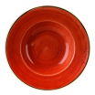 Салатник с бортом Churchill Stonecast 28 см (красный) - БумерангШоп.РФ - Всё для торговли и общепита