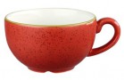 Чашка для каппучино Churchill Stonecast 340 мл (красная) - БумерангШоп.РФ - Всё для торговли и общепита