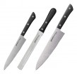 Набор кухонных ножей Samura Harakiri SHR-0230B/K - БумерангШоп.РФ - Всё для торговли и общепита