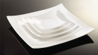 Тарелка десертная квадратная Fairway 16,5 см (фарфор) - БумерангШоп.РФ - Всё для торговли и общепита