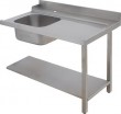 Стол для грязной посуды, с мойкой к посудомоечным машинам Elettrobar 75456 - БумерангШоп.РФ - Всё для торговли и общепита